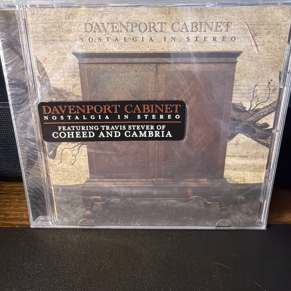 Sealed Davenport Cabinet Nostalgia In Stereo CD Coheed Travis Stever 2008 Rare